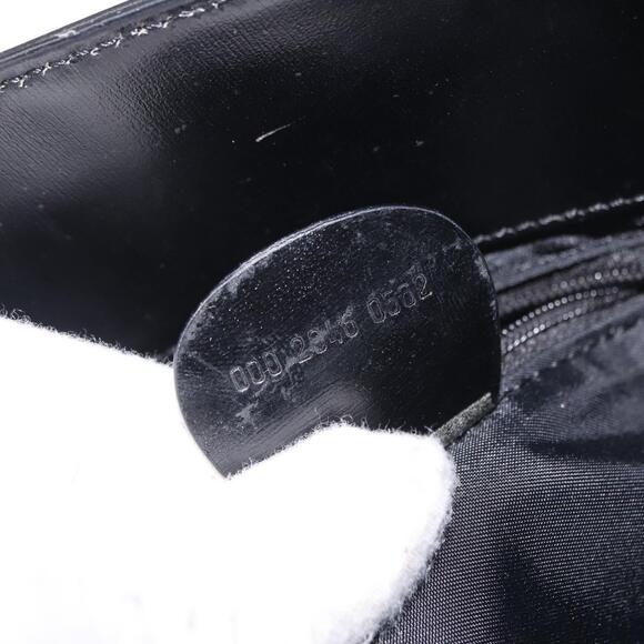 GUCCI Hand Bag Leather Black Gold Auth BA9107 - Picture 12 of 16